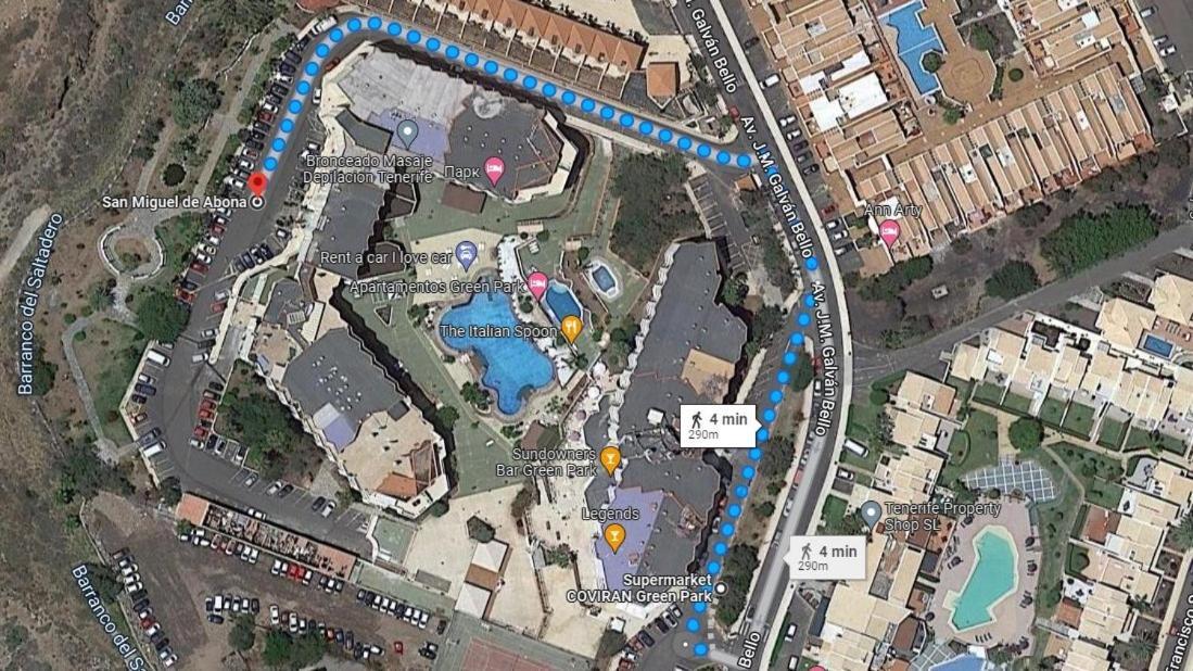 Apartamento Tipo Estudio En Apartamentos Green Park, Golf Del Sur, Tenerife San Miguel de Abona Luaran gambar
